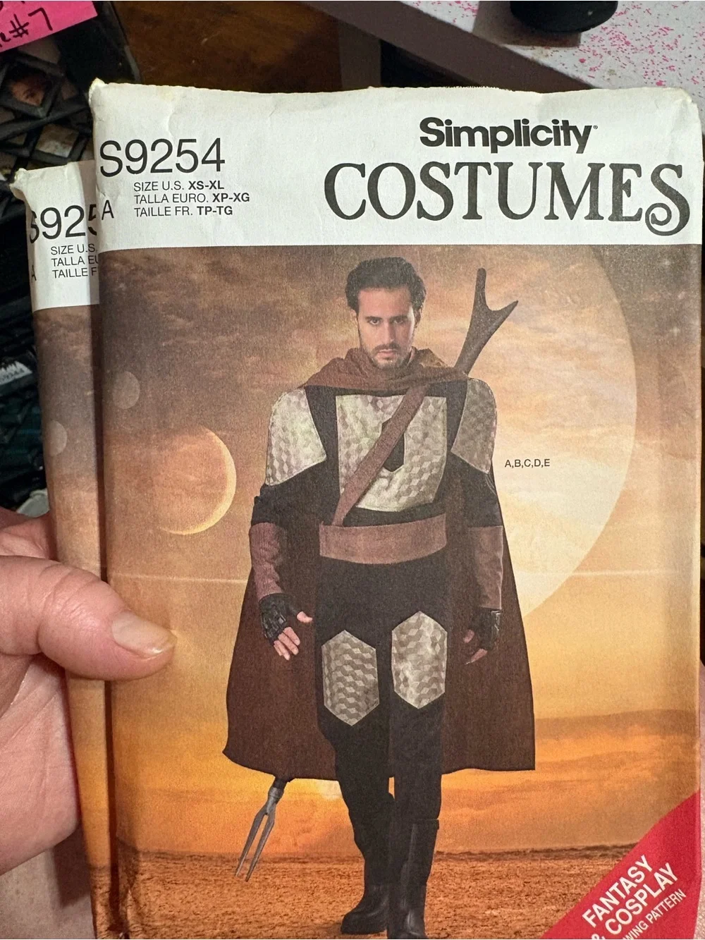 BN UNCUT SIMPLICITY 9254 A SEWING PATTERNS HALLOWEEN COSTUMES COSPLAY